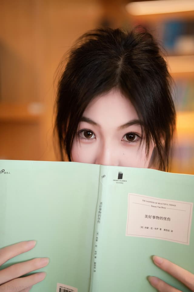 图书馆人像
