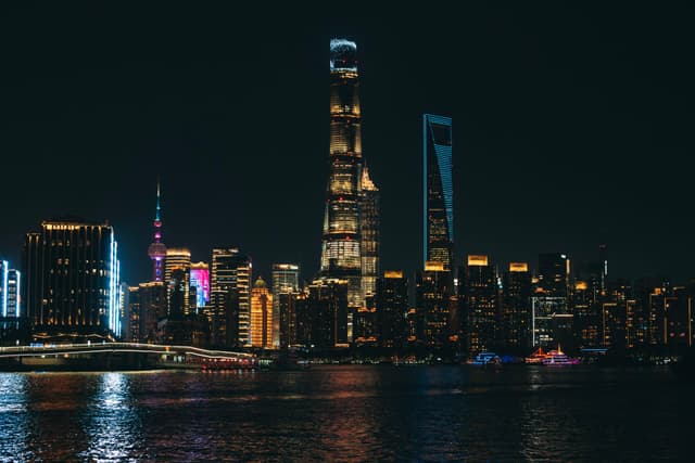 上海-滨江夜景