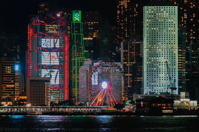香港-维多利亚港
